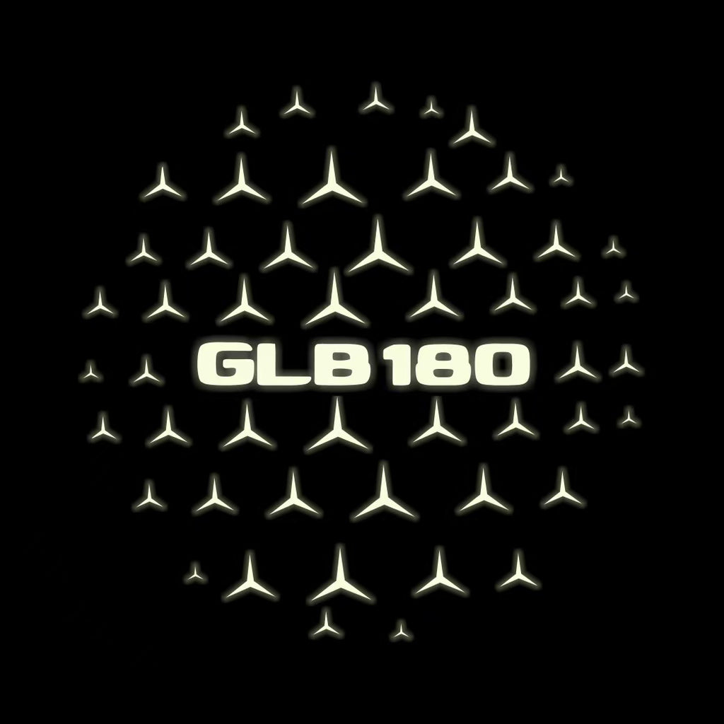 MERCEDES BENZ GLB 180 LOGO PROJECTOR LIGHTS  (quantity 1 = 1 sets/2 door lights)Nr.03f031