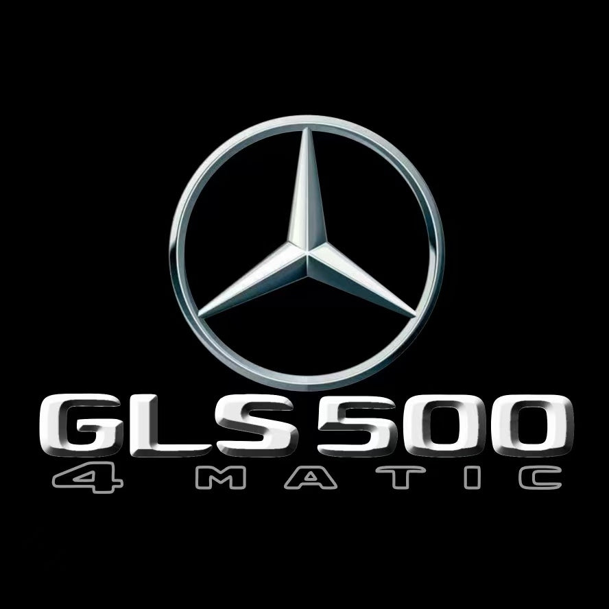 MERCEDES BENZ GLS 500 LOGO PROJECTOR LIGHTS  (quantity 1 = 1 sets/2 door lights)Nr.03f041