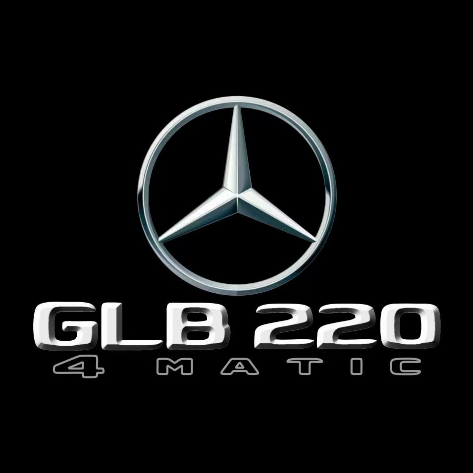 MERCEDES BENZ GLB 220 LOGO PROJECTOR LIGHTS  (quantity 1 = 1 sets/2 door lights)Nr.03f035