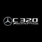 MERCEDES BENZ  C 320 AMG LOGO PROJECTOT LIGHTS  (quantity 1 = 1 sets/2 door lights)Nr.03f039