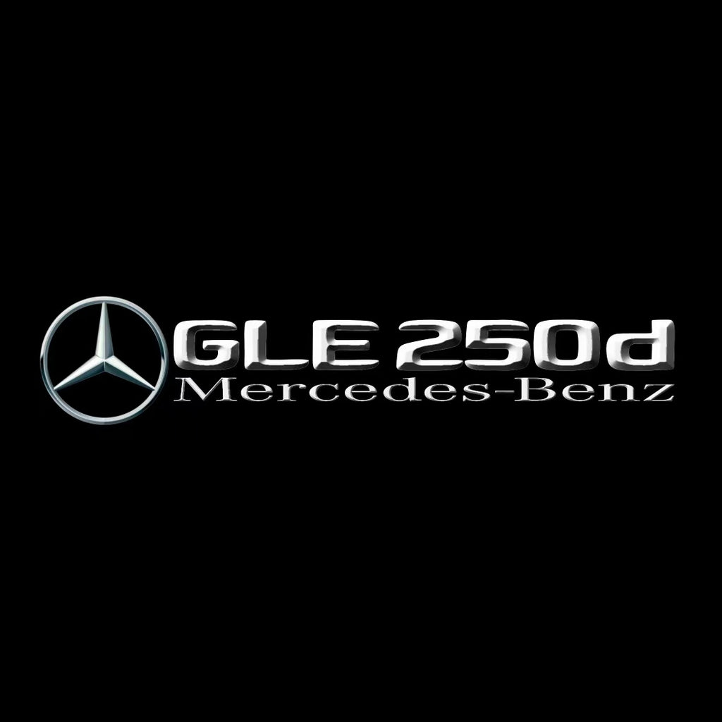 MERCEDES BENZ GLE 250d LOGO PROJECTOR LIGHTS  (quantity 1 = 1 sets/2 door lights)Nr.03f042