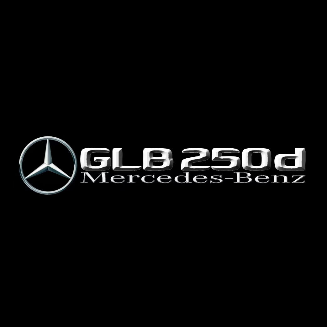 MERCEDES BENZ GLB 250 LOGO PROJECTOR LIGHTS  (quantity 1 = 1 sets/2 door lights)Nr.03f039