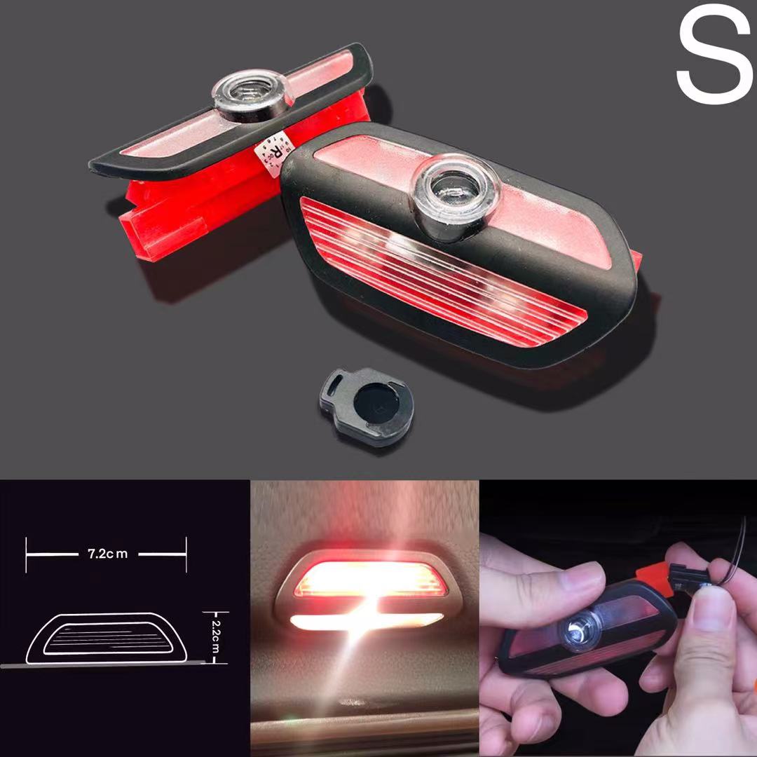 MERCEDES BENZ Original LOGO PROJECTOT LIGHTS Nr.10 ( quantity 1 = 1 sets/2 door lights)