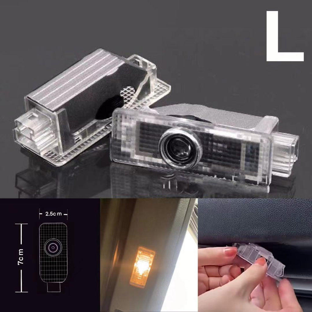 BMW M LOGO PROJECTOT LIGHTS  (quantity 1 = 1 sets/2 door lights)Nr.11m