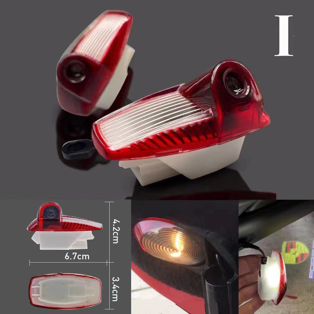 PORSCHE  E-Hybrid  Logo Projector Lights Nr.PO0005
