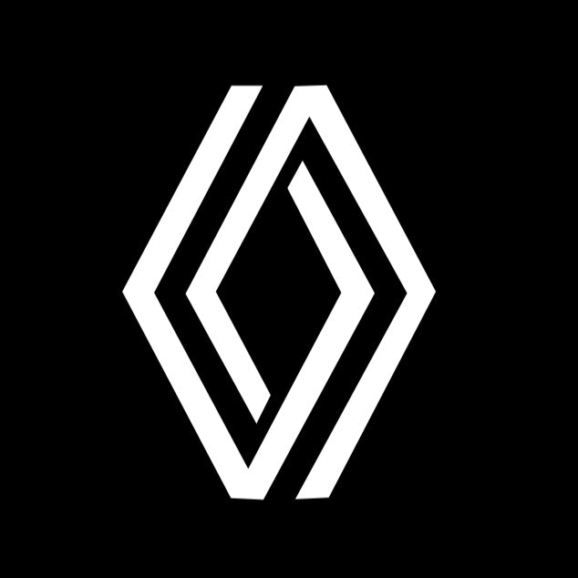 RENAULT ORIGINAL LOGO PROJECROTR LIGHTS Nr.0962 (quantity  1 =  2 Logo Film & 2 door lights)