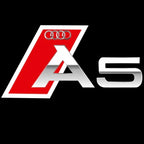 AUDI LOGO PROJECTOT LIGHTS Nr.120 (الكمية 1 = 2 Logo Films /2 أضواء الباب)