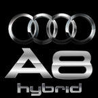 AUDI LOGO PROJECTOT LIGHTS Nr.46 (الكمية 1 = 2 Logo Films /2 أضواء الباب)