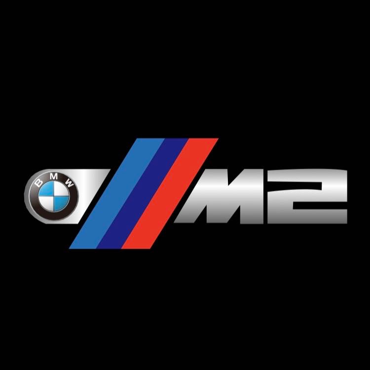 BMW M3 LOGO PROJECTOR LIGHTS Nr.24 (الكمية 1 = 1 مجموعة / 2 أضواء باب)
