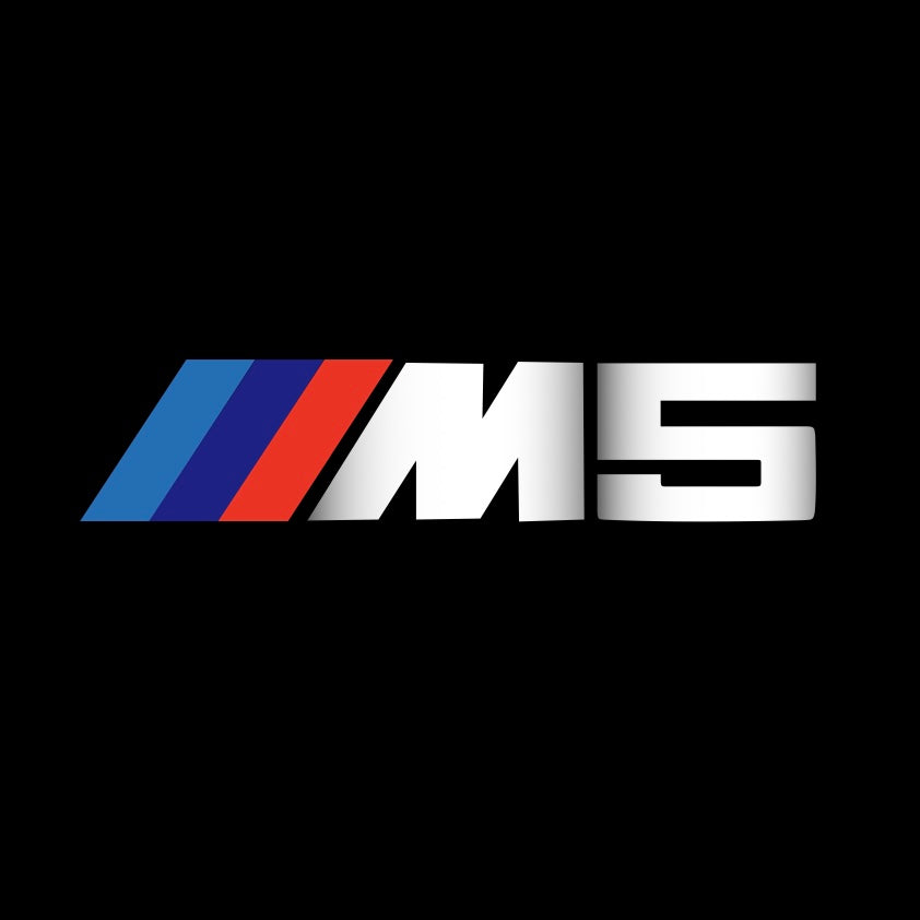 BMW M3 LOGO PROJECTOR LIGHTS Nr.24 (الكمية 1 = 1 مجموعة / 2 أضواء باب)