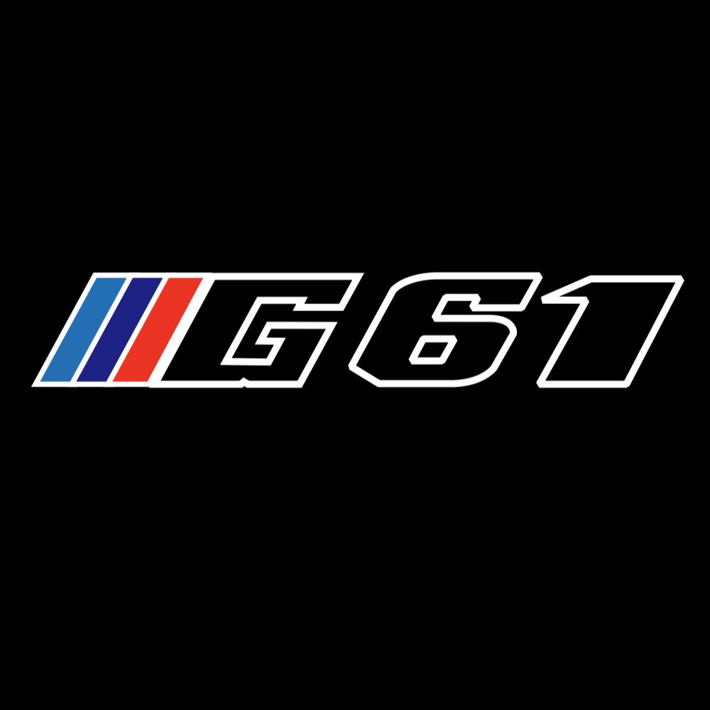 BMW M3 LOGO PROJECTOR LIGHTS Nr.24 (الكمية 1 = 1 مجموعة / 2 أضواء باب)