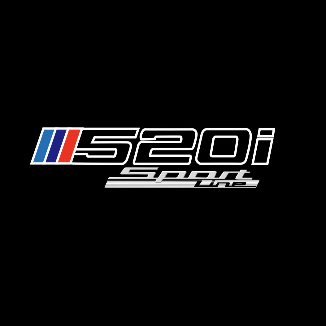 BMW M3 LOGO PROJECTOR LIGHTS Nr.24 (الكمية 1 = 1 مجموعة / 2 أضواء باب)
