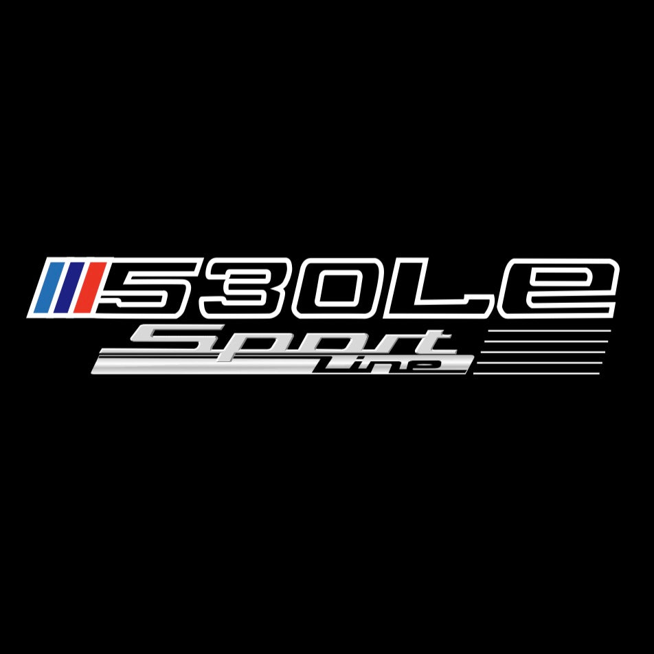 BMW M3 LOGO PROJECTOR LIGHTS Nr.24 (الكمية 1 = 1 مجموعة / 2 أضواء باب)