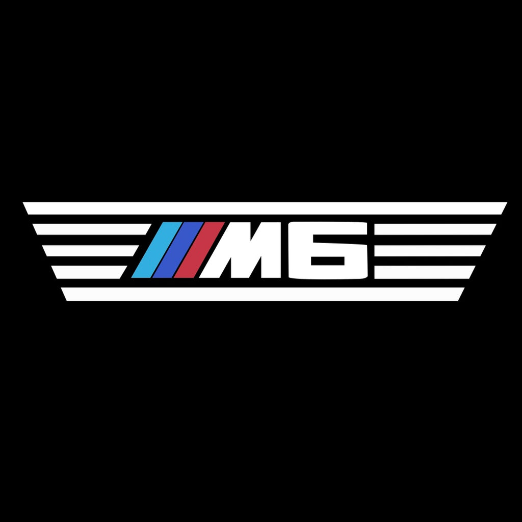 BMW M3 LOGO PROJECTOR LIGHTS Nr.24 (الكمية 1 = 1 مجموعة / 2 أضواء باب)