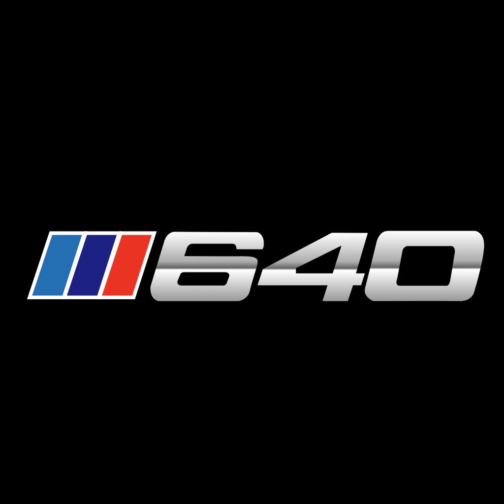 BMW M3 LOGO PROJECTOR LIGHTS Nr.24 (الكمية 1 = 1 مجموعة / 2 أضواء باب)