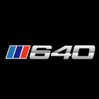 BMW M3 LOGO PROJECTOR LIGHTS Nr.24 (الكمية 1 = 1 مجموعة / 2 أضواء باب)