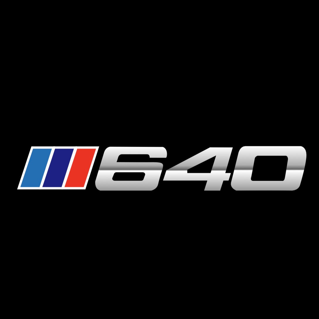 BMW M3 LOGO PROJECTOR LIGHTS Nr.24 (الكمية 1 = 1 مجموعة / 2 أضواء باب)