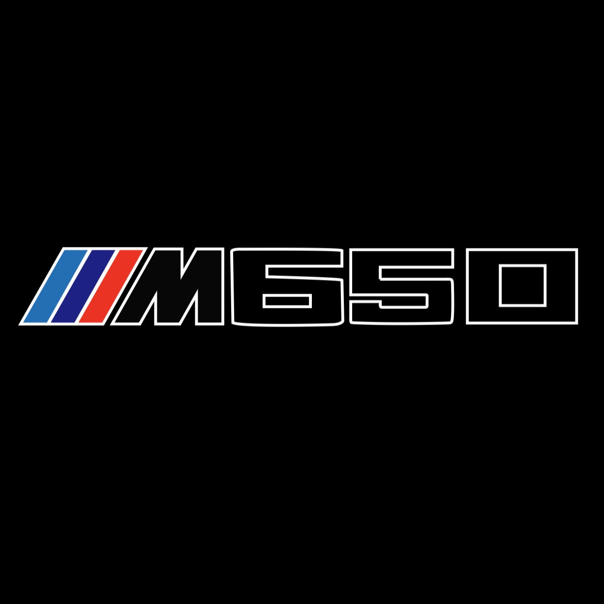 BMW M3 LOGO PROJECTOR LIGHTS Nr.24 (الكمية 1 = 1 مجموعة / 2 أضواء باب)