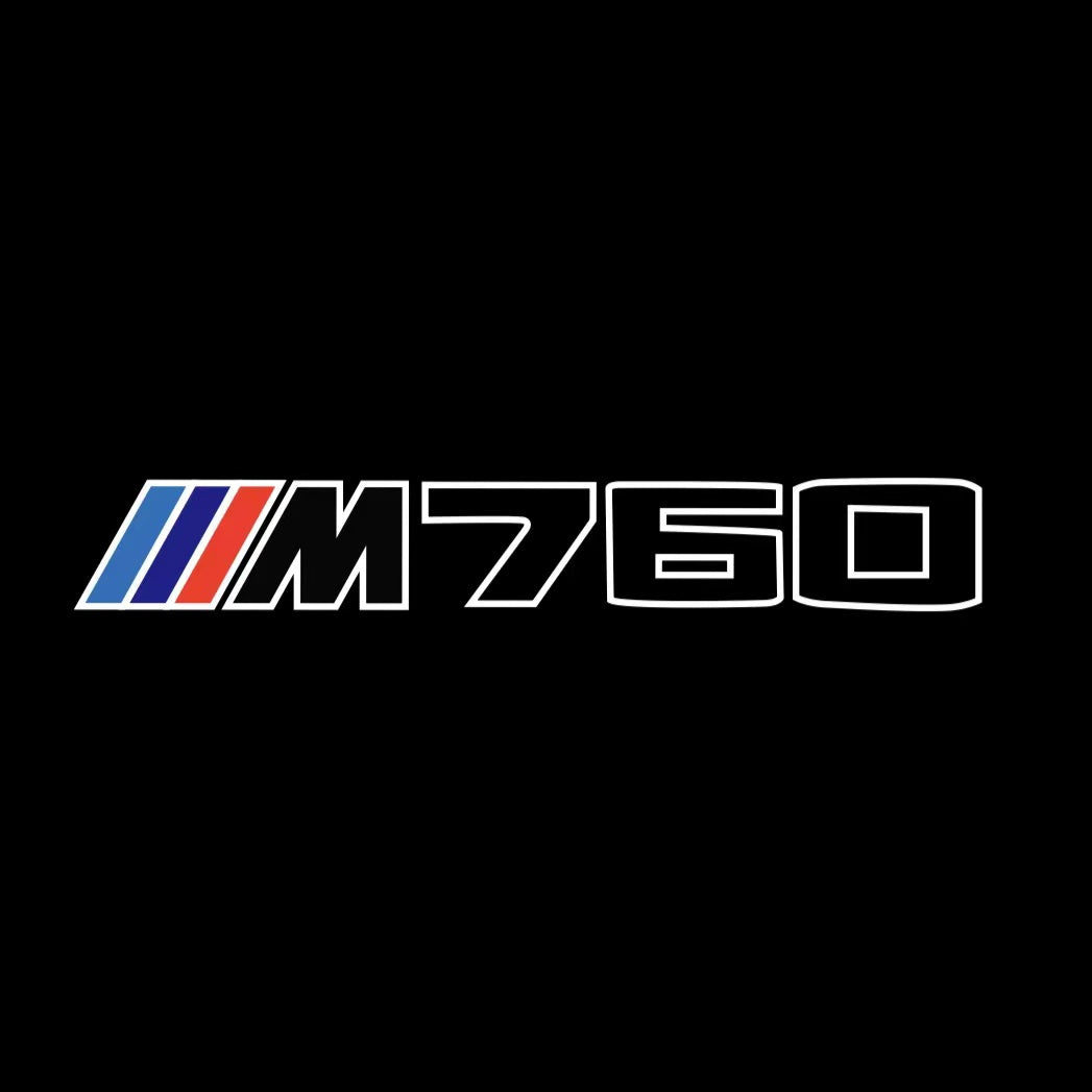 BMW M3 LOGO PROJECTOR LIGHTS Nr.24 (الكمية 1 = 1 مجموعة / 2 أضواء باب)