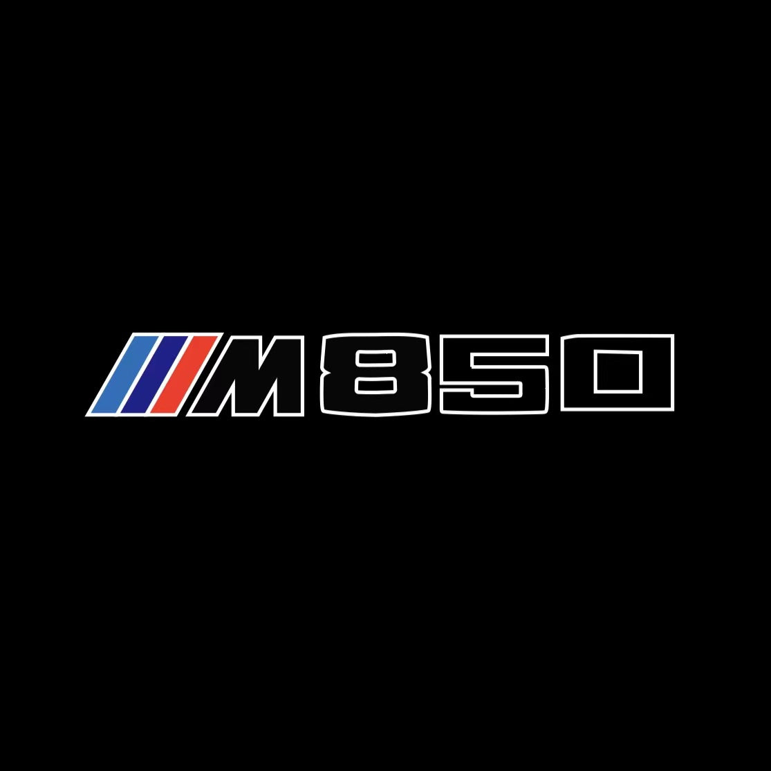 BMW M3 LOGO PROJECTOR LIGHTS Nr.24 (الكمية 1 = 1 مجموعة / 2 أضواء باب)