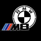 BMW M3 LOGO PROJECTOR LIGHTS Nr.24 (الكمية 1 = 1 مجموعة / 2 أضواء باب)