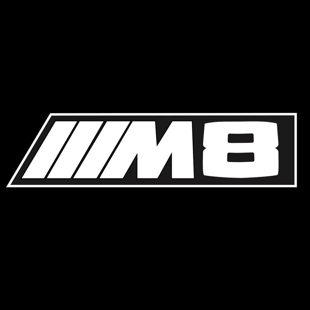 BMW M3 LOGO PROJECTOR LIGHTS Nr.24 (الكمية 1 = 1 مجموعة / 2 أضواء باب)