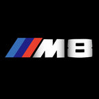 BMW M3 LOGO PROJECTOR LIGHTS Nr.24 (الكمية 1 = 1 مجموعة / 2 أضواء باب)