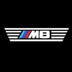 BMW M3 LOGO PROJECTOR LIGHTS Nr.24 (الكمية 1 = 1 مجموعة / 2 أضواء باب)