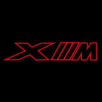 BMW M3 LOGO PROJECTOR LIGHTS Nr.24 (الكمية 1 = 1 مجموعة / 2 أضواء باب)
