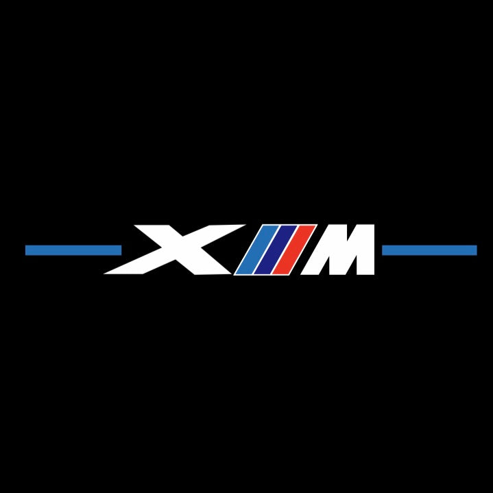 BMW M3 LOGO PROJECTOR LIGHTS Nr.24 (الكمية 1 = 1 مجموعة / 2 أضواء باب)