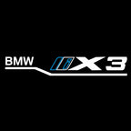 BMW M3 LOGO PROJECTOR LIGHTS Nr.24 (الكمية 1 = 1 مجموعة / 2 أضواء باب)