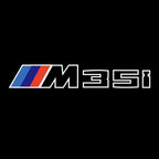 BMW M3 LOGO PROJECTOR LIGHTS Nr.24 (الكمية 1 = 1 مجموعة / 2 أضواء باب)