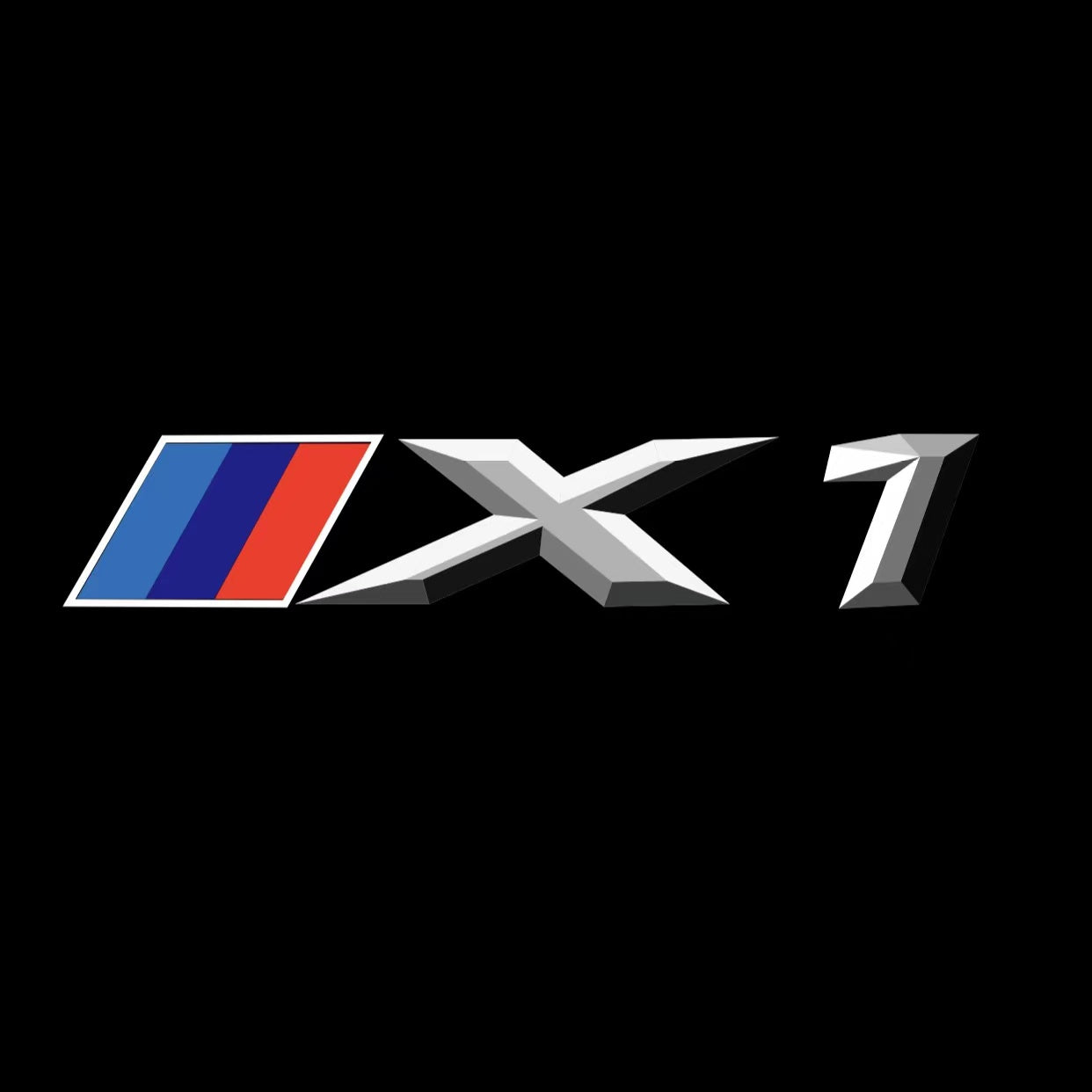 BMW M3 LOGO PROJECTOR LIGHTS Nr.24 (الكمية 1 = 1 مجموعة / 2 أضواء باب)