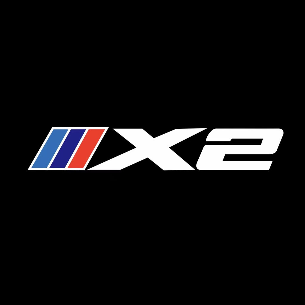 BMW M3 LOGO PROJECTOR LIGHTS Nr.24 (الكمية 1 = 1 مجموعة / 2 أضواء باب)