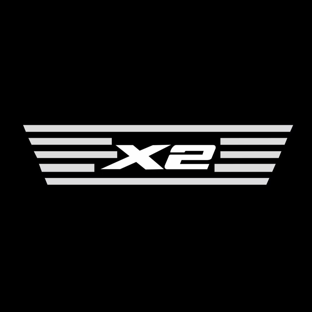 BMW M3 LOGO PROJECTOR LIGHTS Nr.24 (الكمية 1 = 1 مجموعة / 2 أضواء باب)