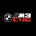 BMW M3 LOGO PROJECTOR LIGHTS Nr.24 (الكمية 1 = 1 مجموعة / 2 أضواء باب)