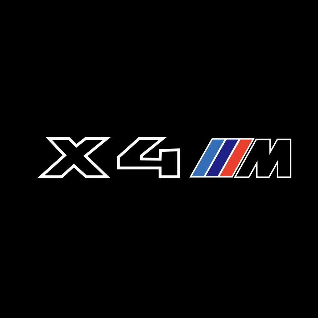 BMW M3 LOGO PROJECTOR LIGHTS Nr.24 (الكمية 1 = 1 مجموعة / 2 أضواء باب)