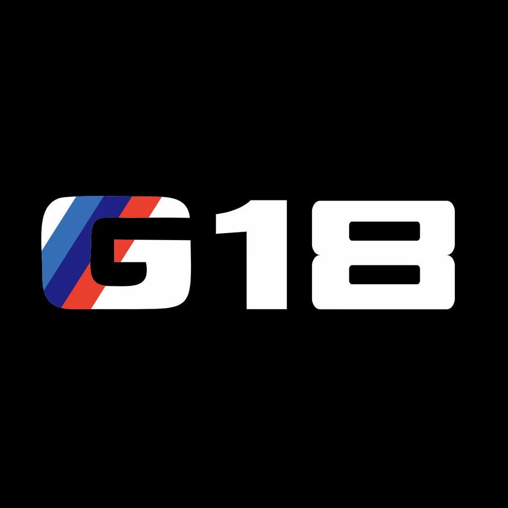 BMW M3 LOGO PROJECTOR LIGHTS Nr.24 (الكمية 1 = 1 مجموعة / 2 أضواء باب)