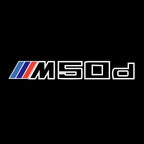 BMW M3 LOGO PROJECTOR LIGHTS Nr.24 (الكمية 1 = 1 مجموعة / 2 أضواء باب)