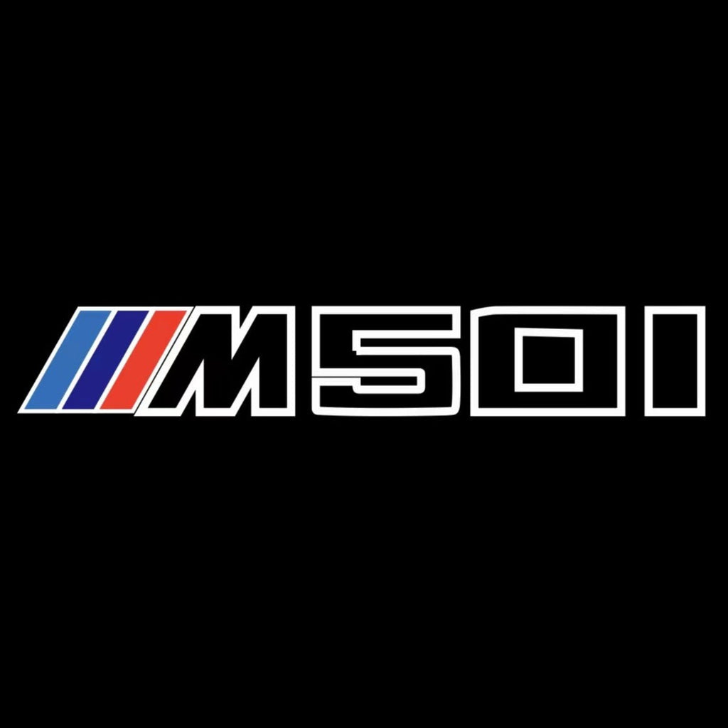 BMW M3 LOGO PROJECTOR LIGHTS Nr.24 (الكمية 1 = 1 مجموعة / 2 أضواء باب)