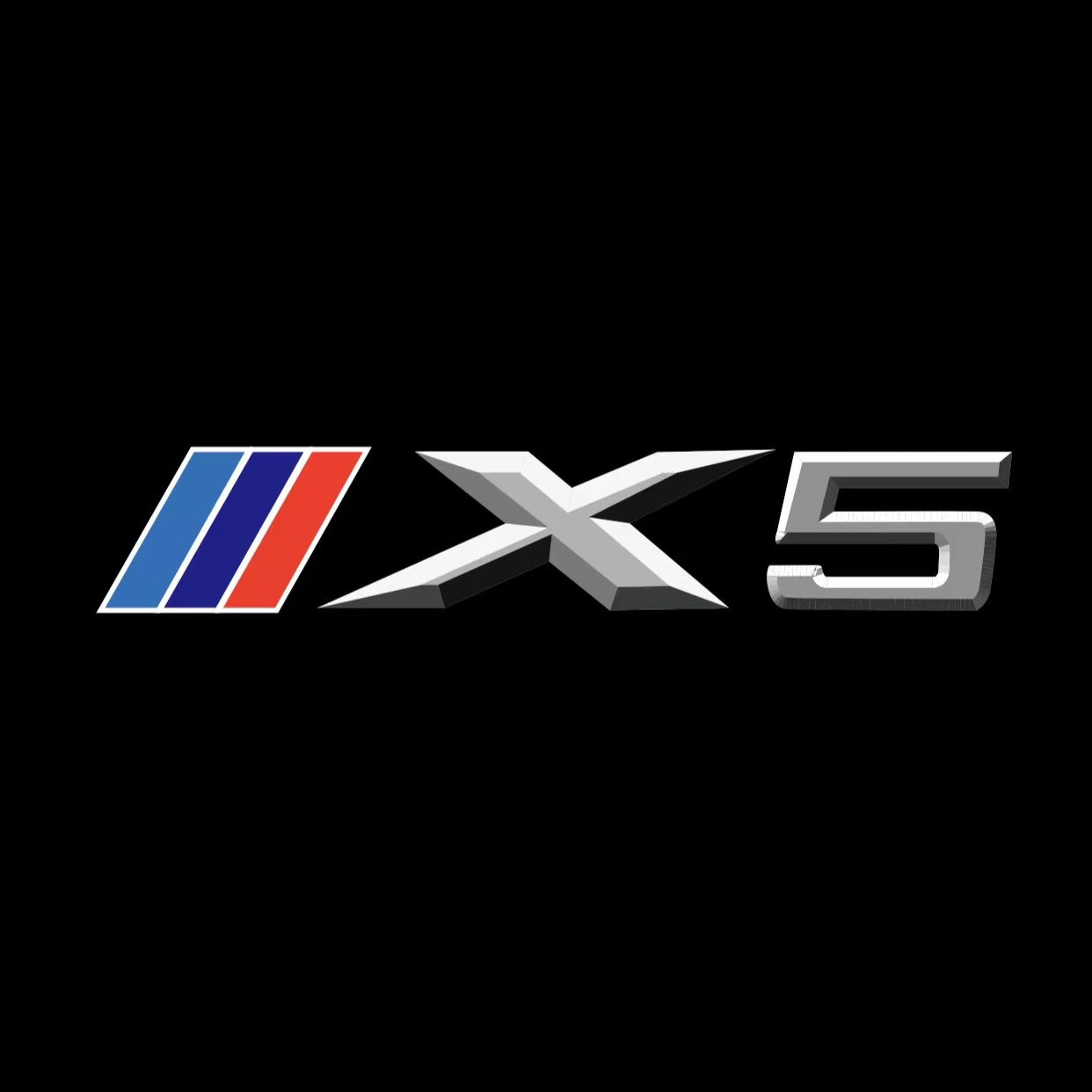 BMW M3 LOGO PROJECTOR LIGHTS Nr.24 (الكمية 1 = 1 مجموعة / 2 أضواء باب)