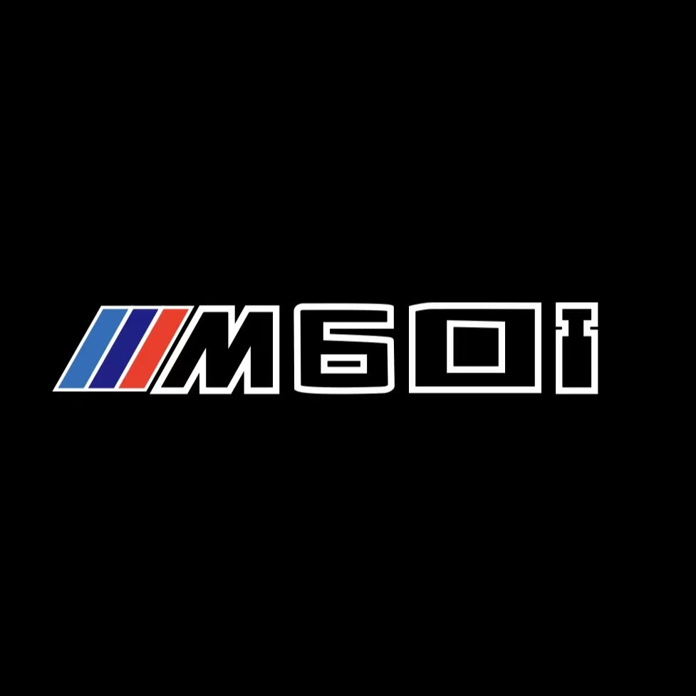 BMW M3 LOGO PROJECTOR LIGHTS Nr.24 (الكمية 1 = 1 مجموعة / 2 أضواء باب)