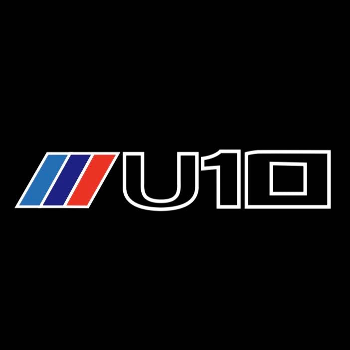BMW M3 LOGO PROJECTOR LIGHTS Nr.24 (الكمية 1 = 1 مجموعة / 2 أضواء باب)