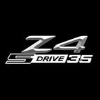 BMW M3 LOGO PROJECTOR LIGHTS Nr.24 (الكمية 1 = 1 مجموعة / 2 أضواء باب)