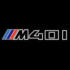 BMW M3 LOGO PROJECTOR LIGHTS Nr.24 (الكمية 1 = 1 مجموعة / 2 أضواء باب)
