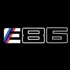 BMW M3 LOGO PROJECTOR LIGHTS Nr.24 (الكمية 1 = 1 مجموعة / 2 أضواء باب)