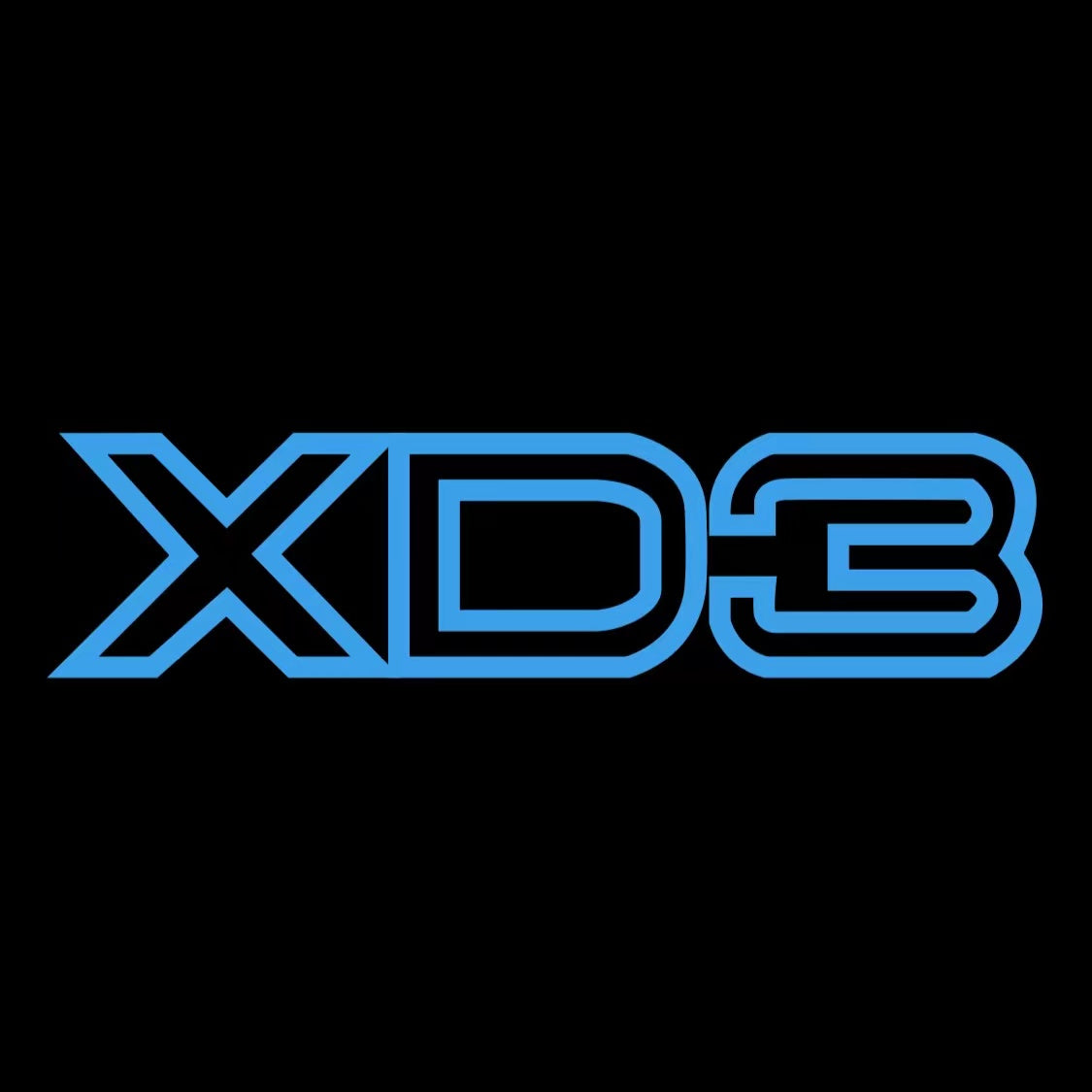 ALPINA XD3 LOGO PROJECTOT LIGHTS  (quantity 1 = 1 sets/2 door lights) Nr.07A63