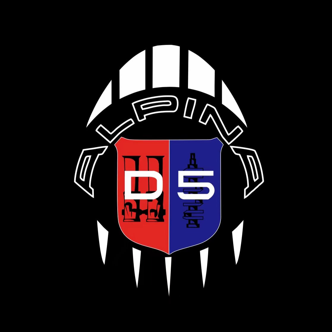 ALPINA D5 LOGO PROJECTOT LIGHTS  (quantity 1 = 1 sets/2 door lights) Nr.07A19