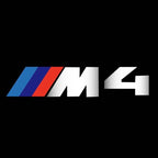 BMW M3 LOGO PROJECTOR LIGHTS Nr.24 (الكمية 1 = 1 مجموعة / 2 أضواء باب)