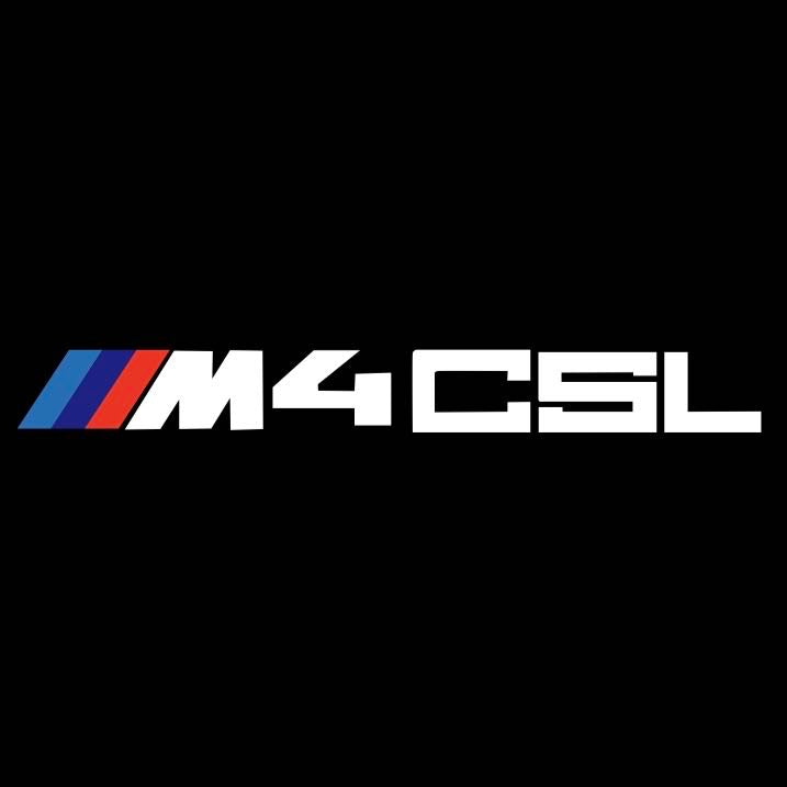 BMW M3 LOGO PROJECTOR LIGHTS Nr.24 (الكمية 1 = 1 مجموعة / 2 أضواء باب)